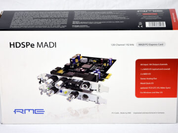 RME HDSPe MADI PCI Express card