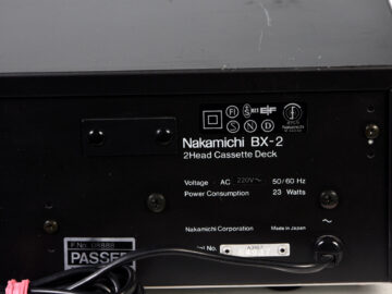 Nakamichi BX-2 Cassette Deck