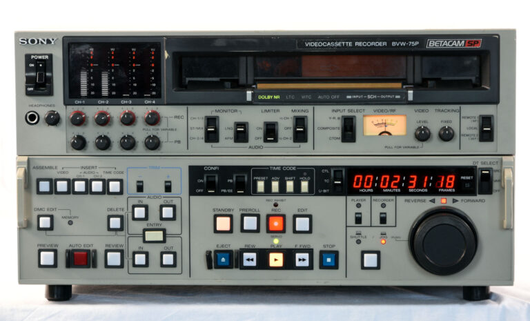 Sony BVW-75P PAL Recorder/Player