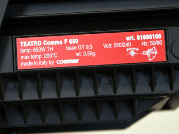 Coemar Teatro F 650 Fresnel 11pcs
