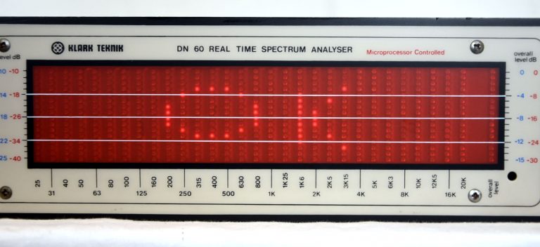 Klark Teknik DN60 Real Time Analyser