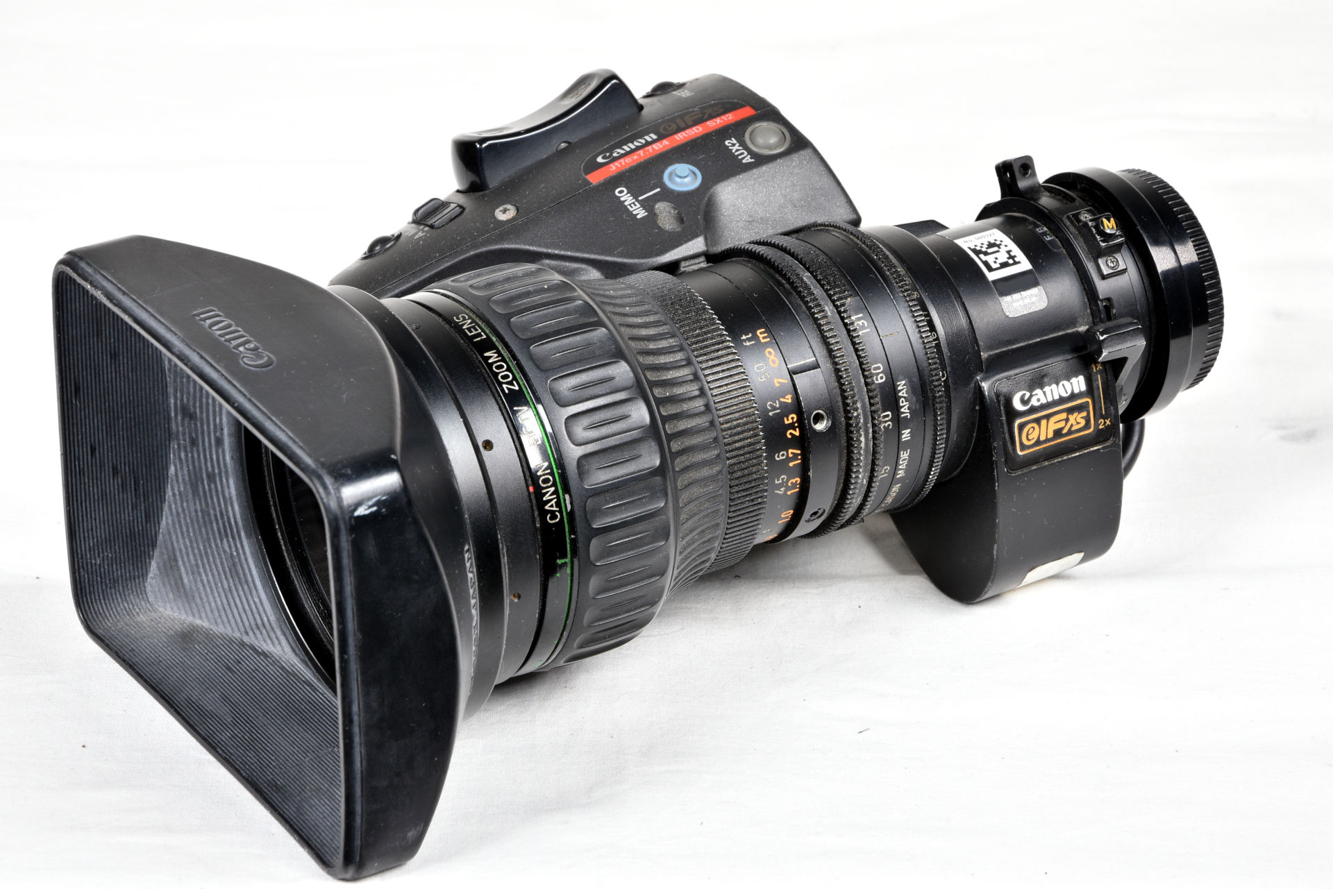 高価買蔵Canon IFxs DD J17ax7.7B4 WRSD II SX12 キャノン 業務用レンズ #2951 プロ用、業務用