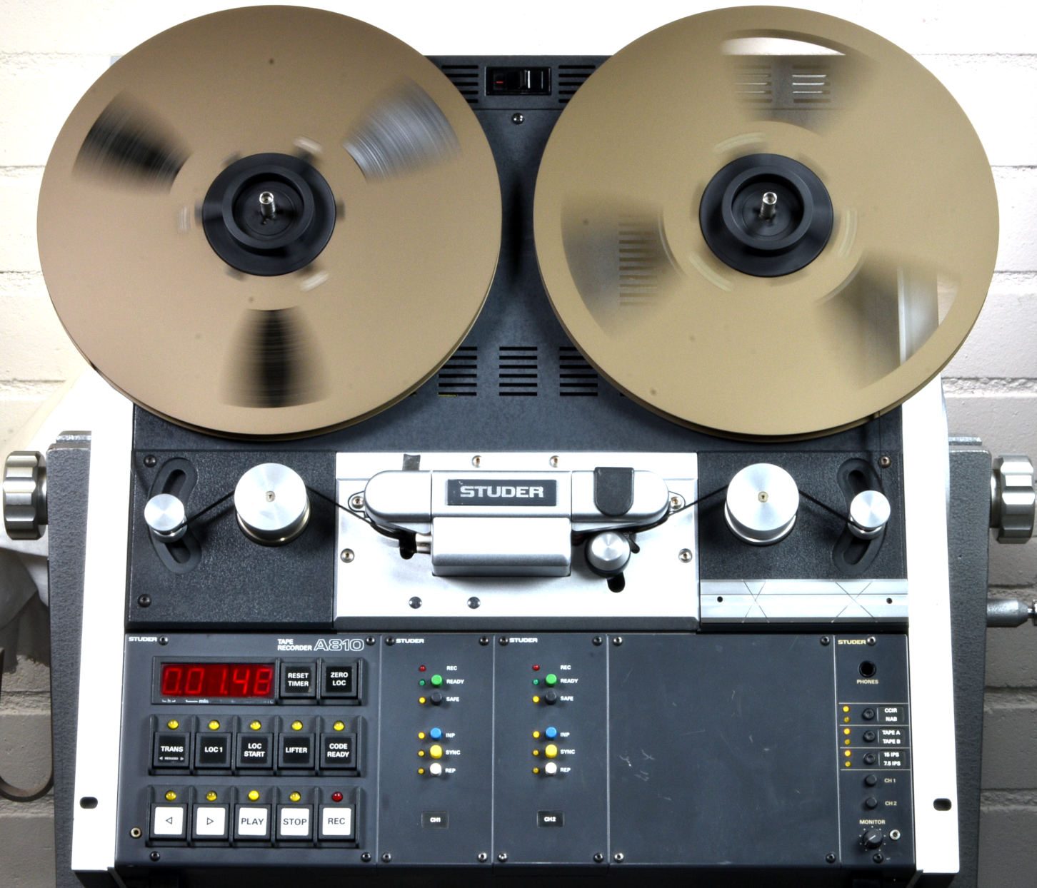 Audio Recorder Reproducer A810 R-Player Studer-Revox;