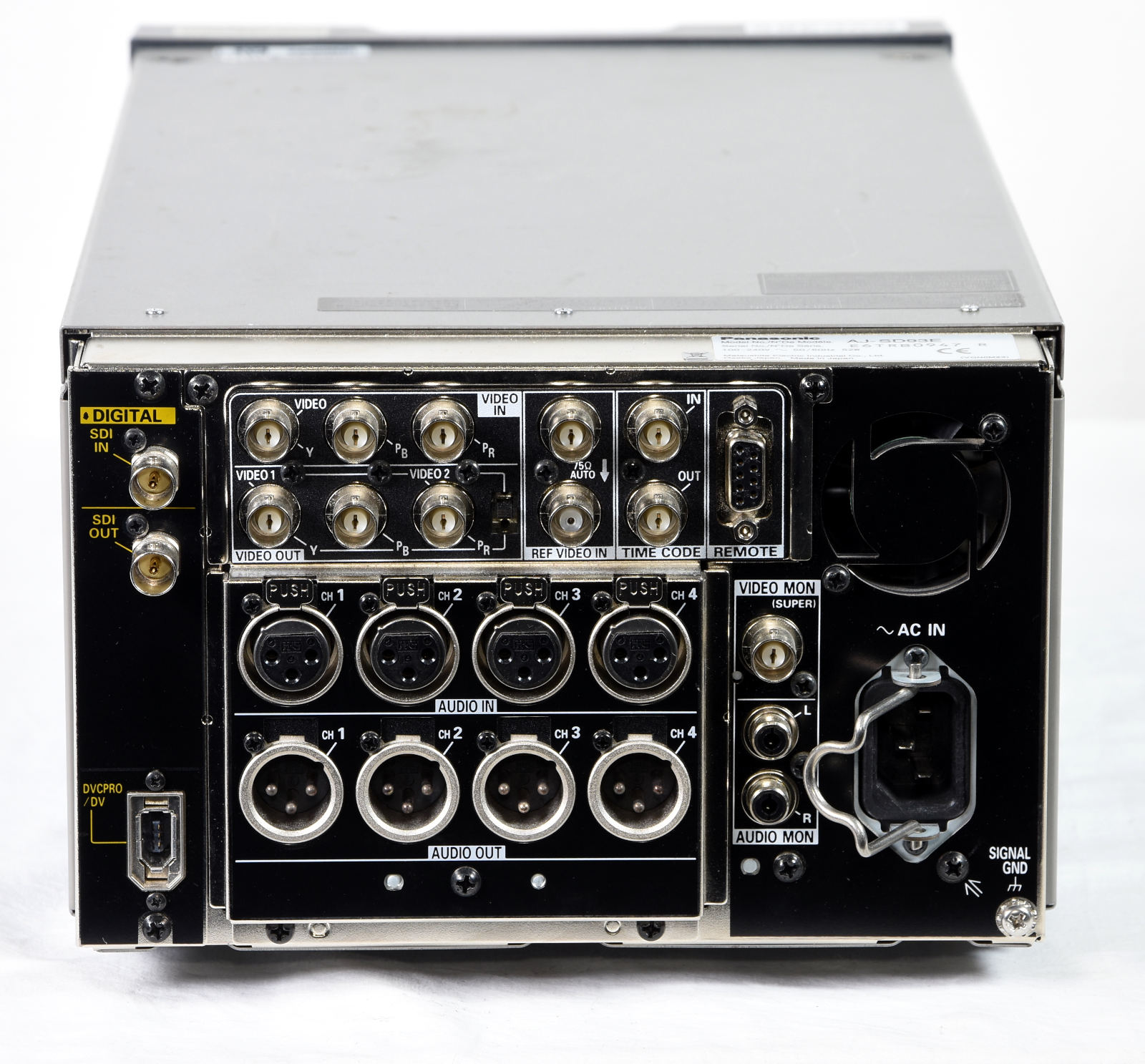 Panasonic AJ-SD93 DVCPRO50 Recorder – Gearwise – AV & Stage Equipment