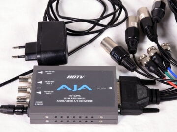 AJA HD10AVA Dual Rate HD/SD AD Converter