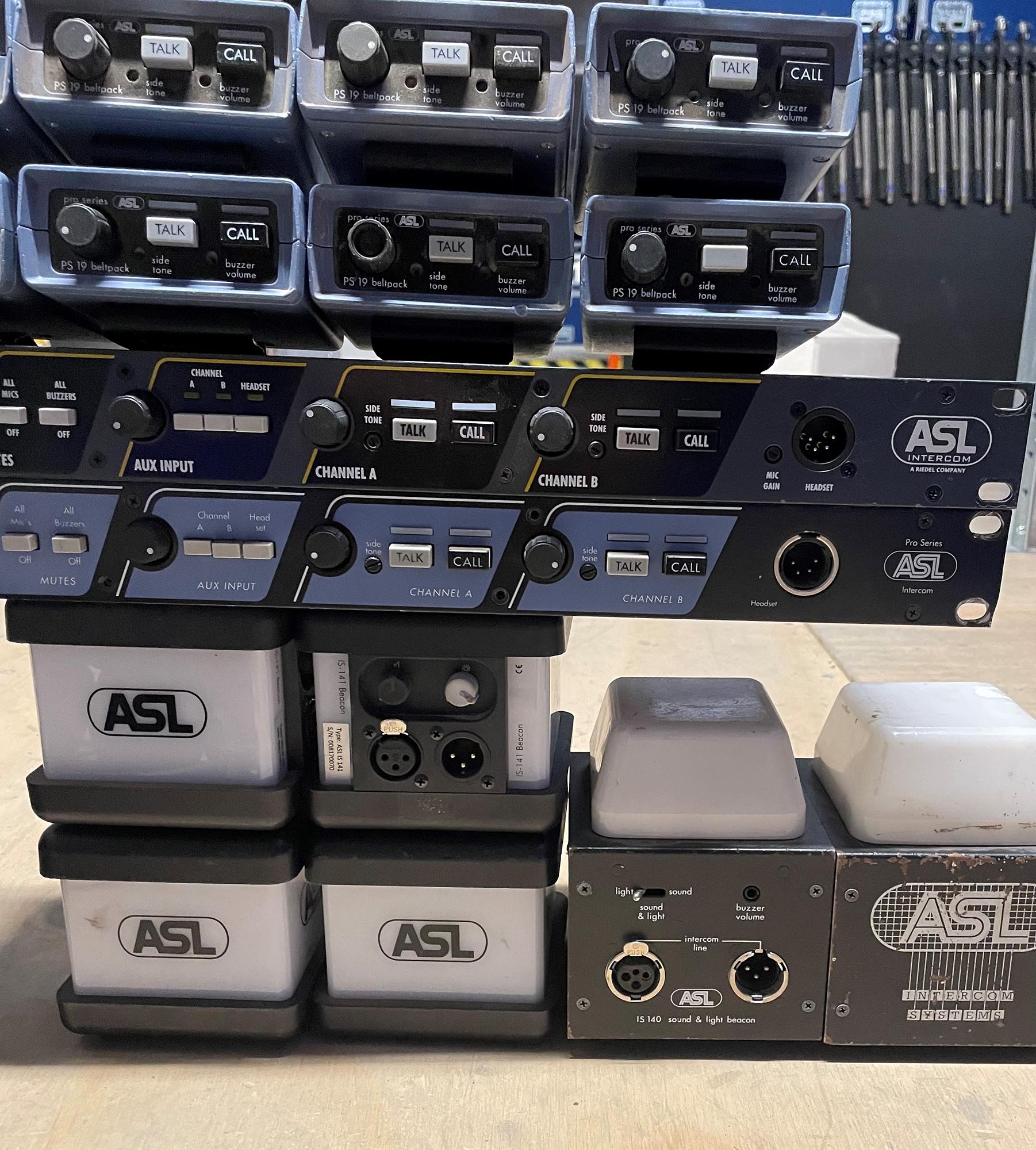 ASL Intercom package – Gearwise – AV & Stage Equipment