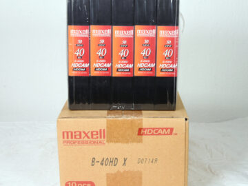 Maxell B-40HD Digital Video Cassette