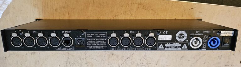 MA Lighting GrandMA2 Light with 8 port node. - Image 3