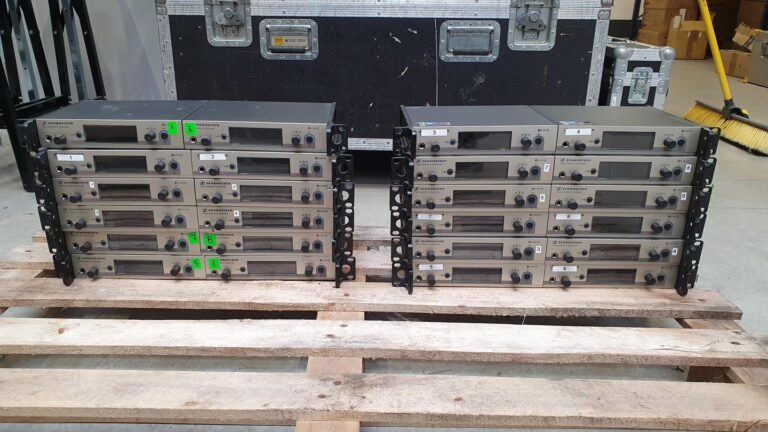 Sennheiser RX (36 channels) and ASA1\'s