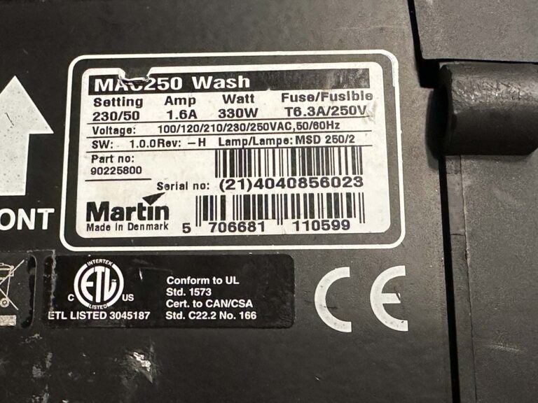 Martin MAC 250 Wash (2pcs) - Image 3