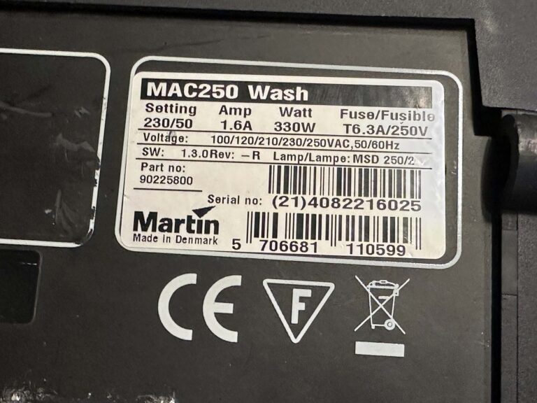 Martin MAC 250 Wash (2pcs) - Image 4