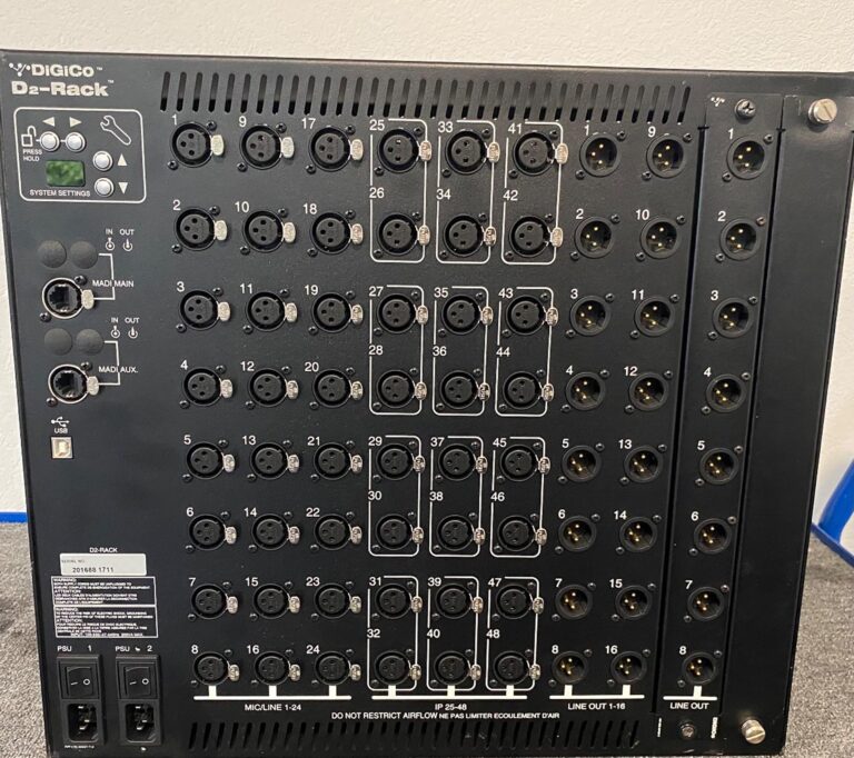 DiGiCo D2 Rack with additional outputcard - Image 4