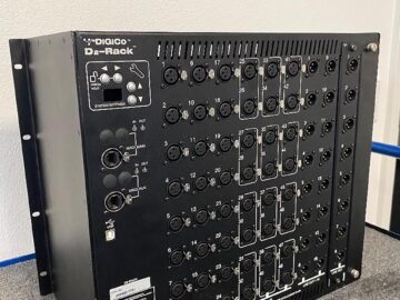DiGiCo D2 Rack with additional outputcard