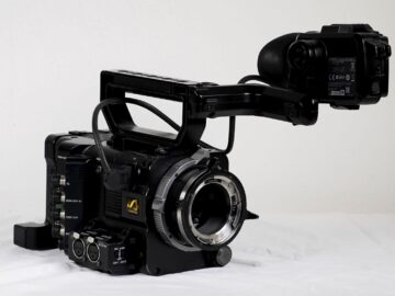 Sony F55 w/ viewfinder and 841 hours