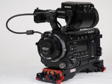 Sony F55 w/ viewfinder and 1141 hours