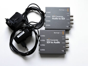 Blackmagic Design Audio to SDI Mini Converter